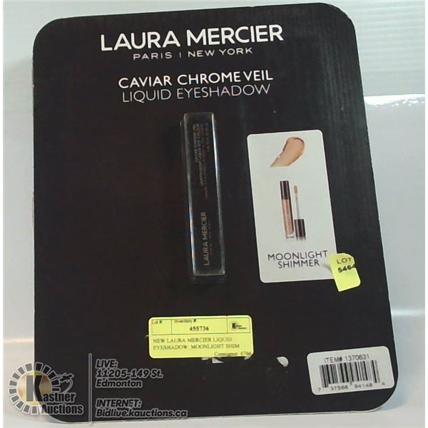 NEW LAURA MERCIER LIQUID EYESHADOW, MOONLIGHT SHIM