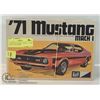 Image 1 : 71 MUSTANG MACH 1 MODEL- 1/25TH SCALE- 3 BUILDING