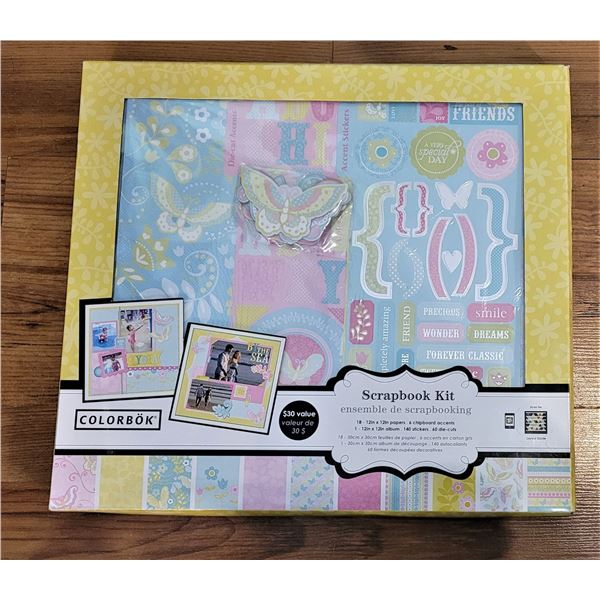 19)  IN ORIGINAL PACKAGING, SCRAP BOOKING KIT