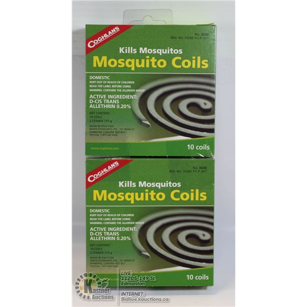 20 COGHLANS MOSQUITO COILS