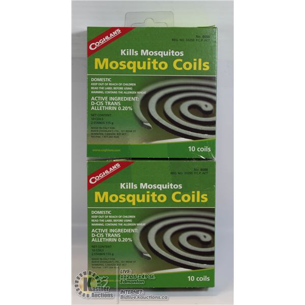 20 COGHLANS MOSQUITO COILS