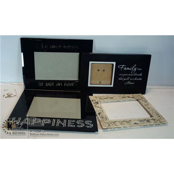 FLAT OF ASSTD PICTURE FRAMES