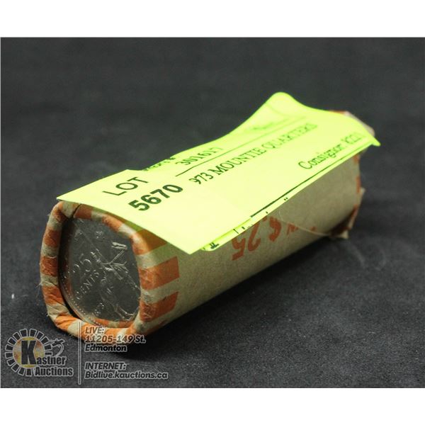 ROLL OF 1973 MOUNTIE QUARTERS