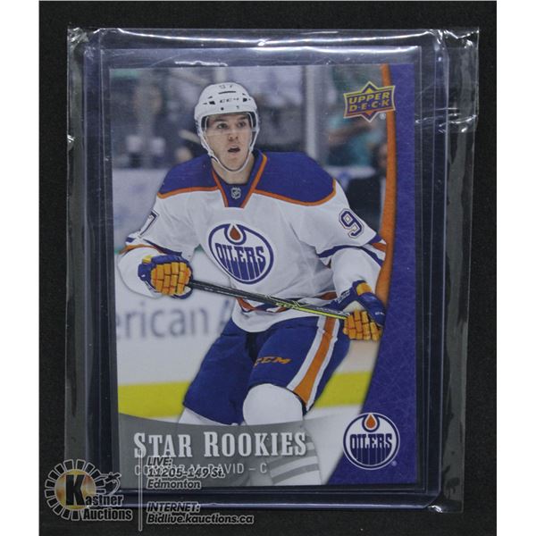 2015-16 CONNOR MCDAVID STAR ROOKIES CARD
