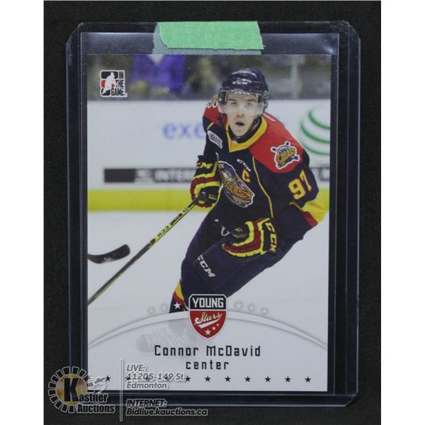 CONNOR MCDAVID LEAF YOUNG STARS CARD