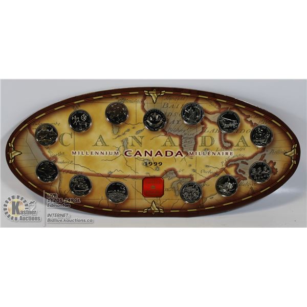 1999 ROYAL CANADIAN MINT MILLENIUM COIN SET