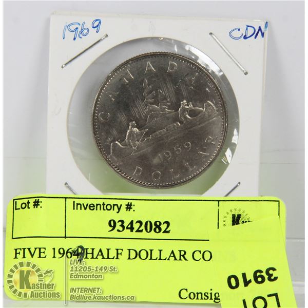 1918 CANADIAN 5 CENT PIECE KGV