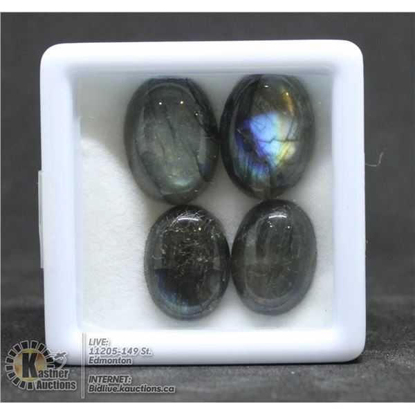 #69-NATURAL FIRE LABRADORITE GEMSTONES 42.10CT