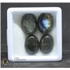 Image 1 : #69-NATURAL FIRE LABRADORITE GEMSTONES 42.10CT