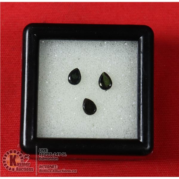 GENUINE FACETED TOURMALINE GEMTONES, JEWELRY