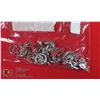 Image 1 : 1OZ BAG OF SILVER CHARMS