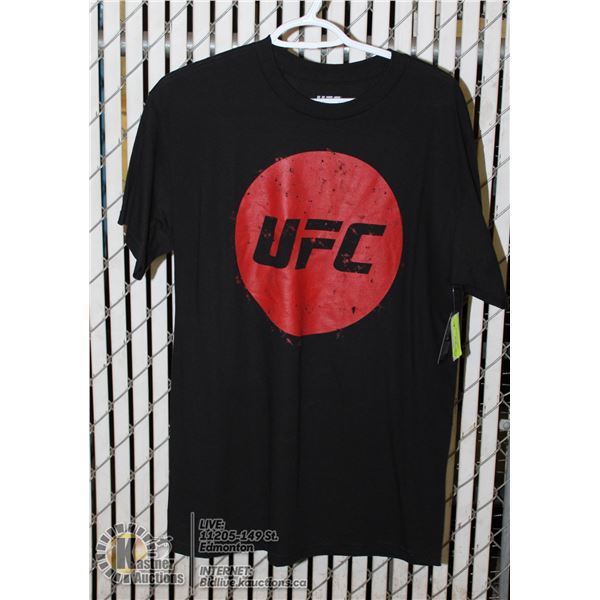 BLACK T-SHIRT UFC SIZE M