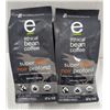 Image 1 : 2PKS OF ETHICAL BEAN FAIR TRADE ORGANIC COFFEE,