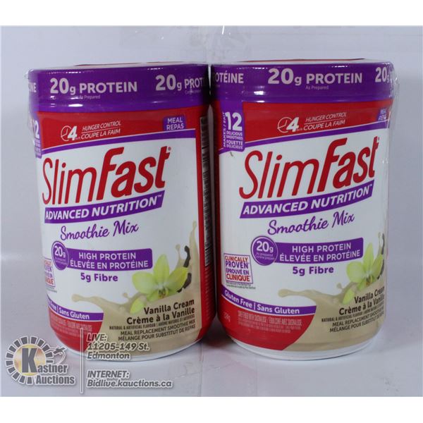 SLIM FAST ADVANCED NUTRITION SMOOTHIE MIX VANILLA