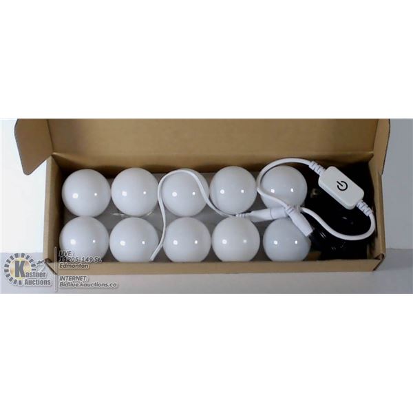 VANITY STYLE LED BULBS WITH TOUCH SWITCH