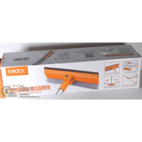 2 IN 1 WINDOW CLEANER WITH SQUEEGEE