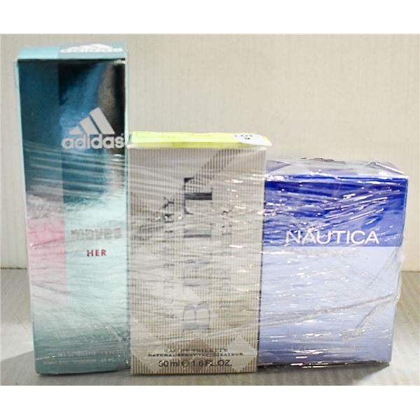 TRIO OF BRAND NAME FRAGRANCES