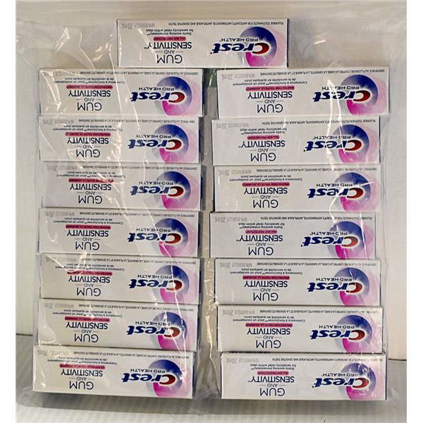 BAG LOT OF GUM SENSITIVE TOOTHPASTE