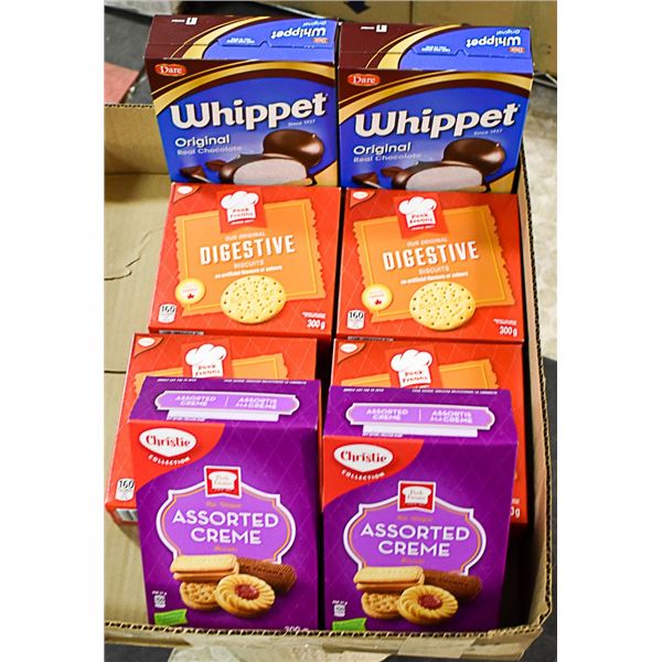 FLAT LOT OF BRAND NAME COOKIES