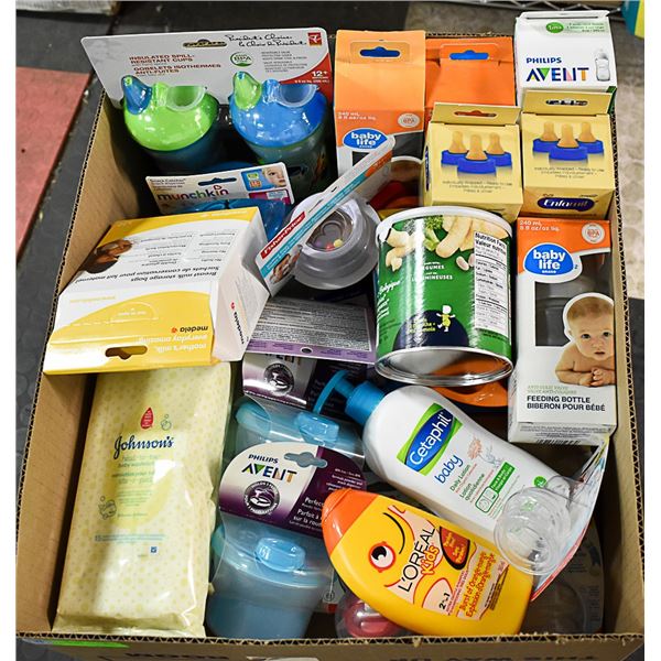 FLAT LOT OF BRAND NAME BABY PRODUCTS