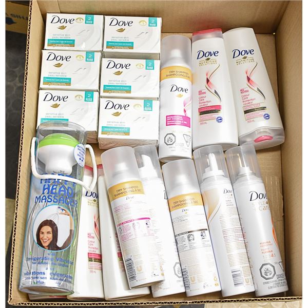 FLAT LOT OF DOVE PRODUCTS