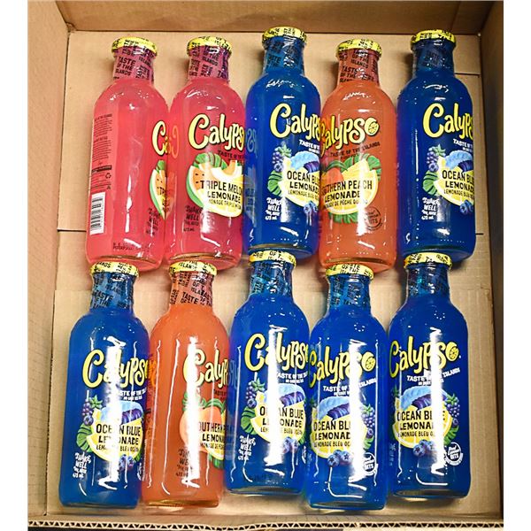 FLAT LOT OF CALYPSO DRINK PRODUCTS