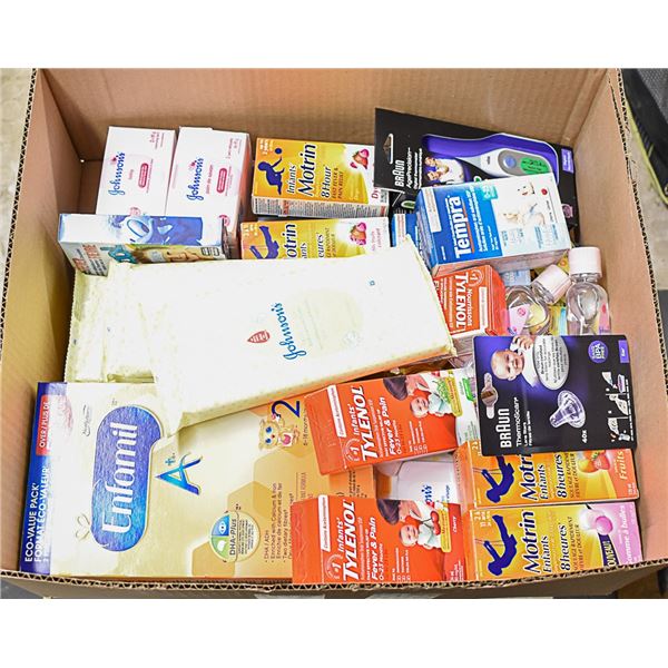 FLAT LOT OF BRAND NAME BABY PRODUCTS