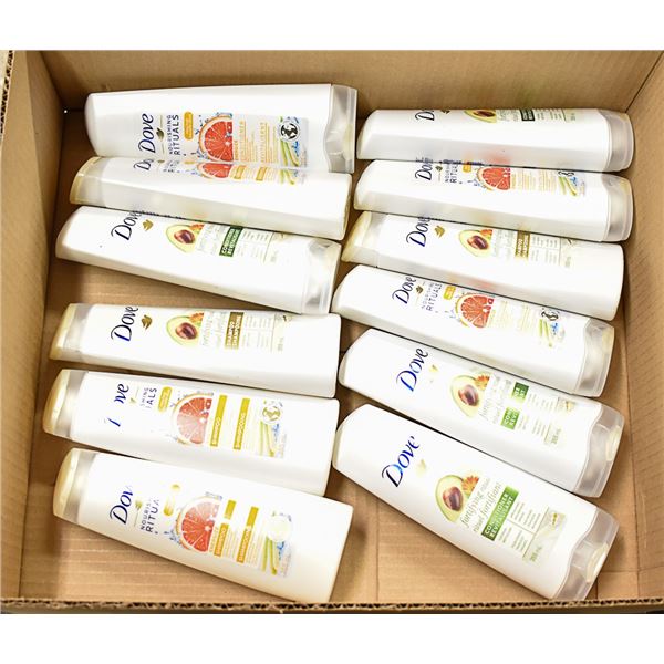 FLAT LOT OF BRAND NAME DOVE PRODUCTS