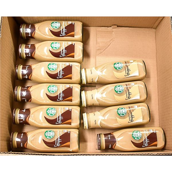 LOT OF BOTTLES OF STARBUCKS FRAPPUCCINO