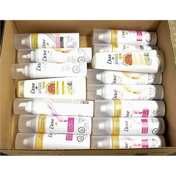 FLAT LOT OF HAIR CARE PRODUCTS