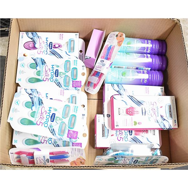 FLAT LOT OF BRAND NAME LADIES RAZOR