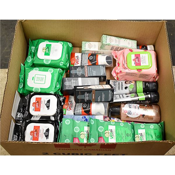 FLAT LOT OF BRAND NAME SKIN CARE PRODUCTS