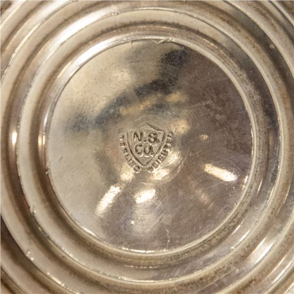 SILVER CANDLESTICK HOLDERS 120 GRAMS / 117 GRAMS