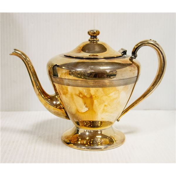 SILVER TEAPOT STAMPED .950  S GB CANADA 606 GRAMS