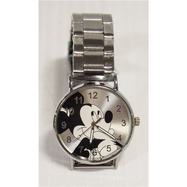MICKEY MOUSE WATCH STAINLESS STEEL