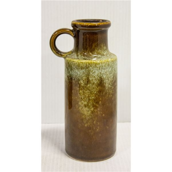 WEST GERMAN POTTERY VASE/JUG APPROX 8" TALL