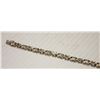 Image 2 : WHITE TOPZ TENNIS BRACELET (12 STONES) SET IN