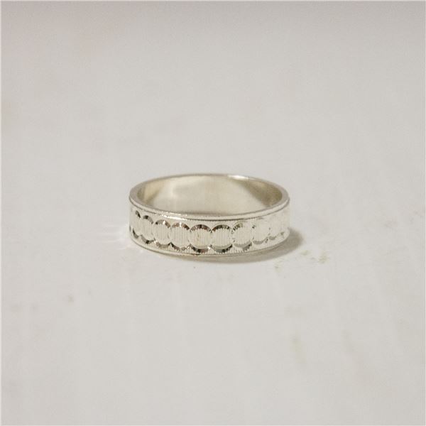 2G 925 SILVER ENGRAVED RING
