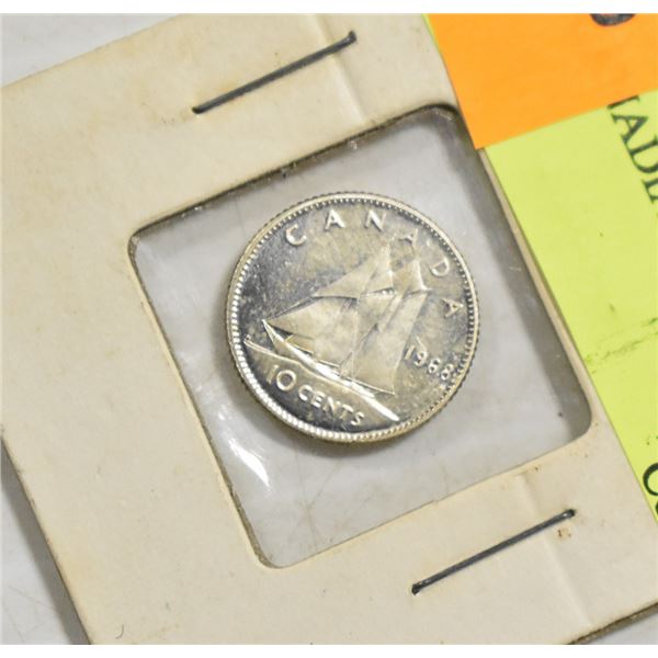 1968 CANADIAN DIME