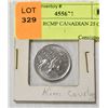 Image 1 : 1873-1973 RCMP CANADIAN 25 CENT COIN