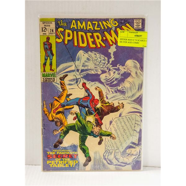 SPIDER MAN # 74 SCARCE CLASSIC SILVER AGE COMIC