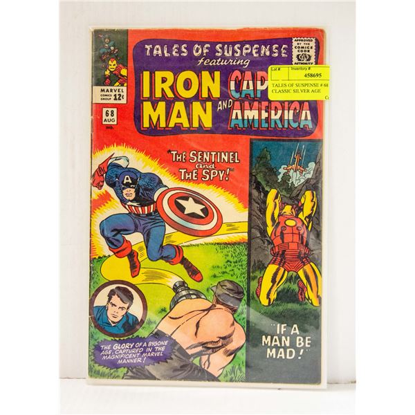TALES OF SUSPENSE # 68 SCARCE CLASSIC SILVER AGE