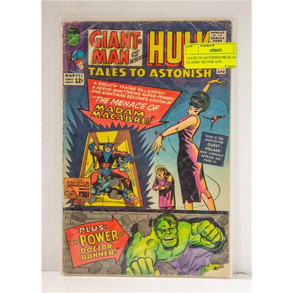 TALES TO ASTONISH #66 SCARCE CLASSIC SILVER AGE