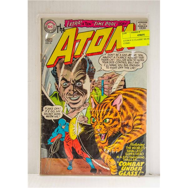 ATOM # 21 CLASSIC SILVER AGE COMIC