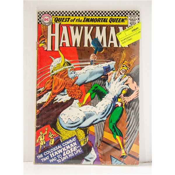 HAWKMAN # 13 CLASSIC SILVER AGE COMIC