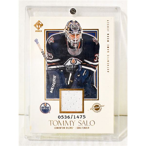 TOMMY SALO HOCKEY CARD EDMONTON 536/1475