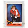 Image 1 : BOBBY CLARKE HOCKEY CARD 1974