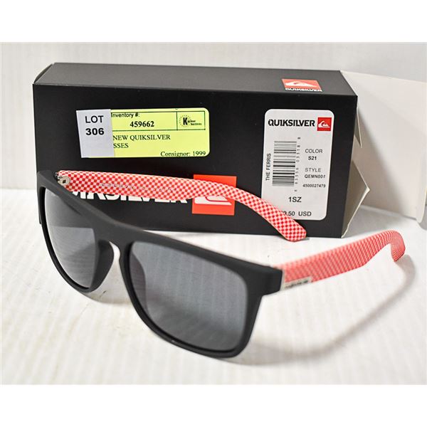 PAIR OF NEW QUIKSILVER SUNGLASSES