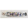 Image 1 : VINTAGE GLASS ROLLING PIN WITH MARBLES