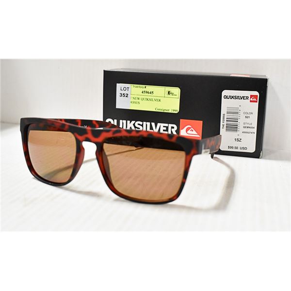 PAIR OF NEW QUIKSILVER SUNGLASSES
